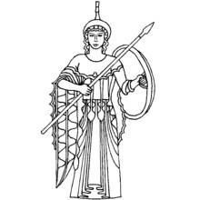 Greek Mythology (Religion and Mythology) coloring page #109760 to print and color