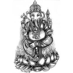 Hindu Mythology (Religion and Mythology) coloring page #109233 to print and color