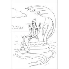 Hindu Mythology (Religion and Mythology) coloring page #109264 to print and color