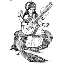 Hindu Mythology (Religion and Mythology) coloring page #109417 to print and color