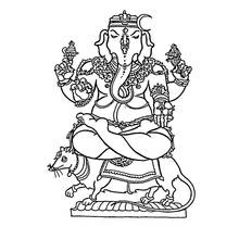 Hindu Mythology (Religion and Mythology) coloring page #109450 to print and color