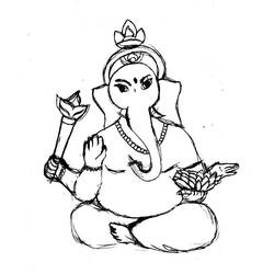 Hindu Mythology (Religion and Mythology) coloring page #109556 to print and color