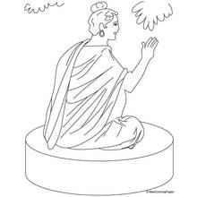 Hindu Mythology: Buddha (Religion and Mythology) coloring page #89511 to print and color