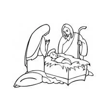 Jesus (Religion and Mythology) coloring page #98875 to print and color