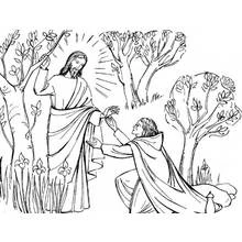 Jesus (Religion and Mythology) coloring page #98877 to print and color