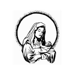 Jesus (Religion and Mythology) coloring page #98888 to print and color