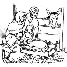 Jesus (Religion and Mythology) coloring page #98895 to print and color