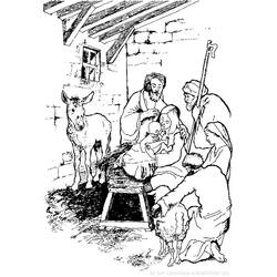 Jesus (Religion and Mythology) coloring page #98898 to print and color