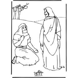 Jesus (Religion and Mythology) coloring page #98899 to print and color