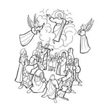 Jesus (Religion and Mythology) coloring page #98900 to print and color
