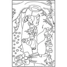 Jesus (Religion and Mythology) coloring page #98903 to print and color