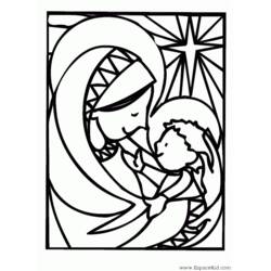 Jesus (Religion and Mythology) coloring page #98907 to print and color