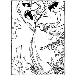 Jesus (Religion and Mythology) coloring page #98910 to print and color