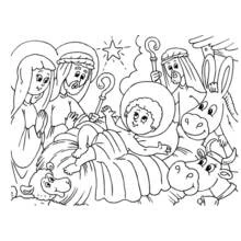 Jesus (Religion and Mythology) coloring page #98911 to print and color