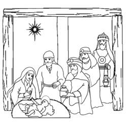 Jesus (Religion and Mythology) coloring page #98913 to print and color