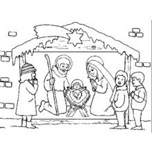 Jesus (Religion and Mythology) coloring page #98914 to print and color