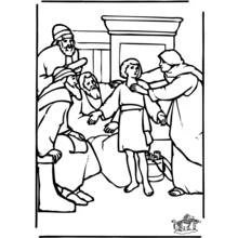 Jesus (Religion and Mythology) coloring page #98919 to print and color