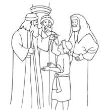 Jesus (Religion and Mythology) coloring page #98923 to print and color