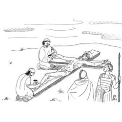 Jesus (Religion and Mythology) coloring page #98930 to print and color