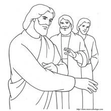 Jesus (Religion and Mythology) coloring page #98942 to print and color