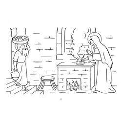 Jesus (Religion and Mythology) coloring page #98945 to print and color