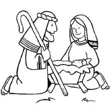 Jesus (Religion and Mythology) coloring page #98950 to print and color