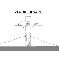 Jesus (Religion and Mythology) coloring page #98954 to print and color