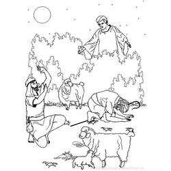 Jesus (Religion and Mythology) coloring page #98955 to print and color