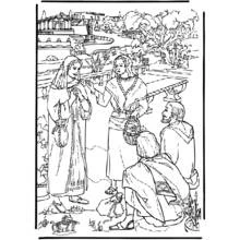 Jesus (Religion and Mythology) coloring page #98979 to print and color