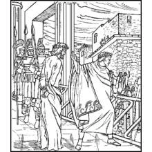 Jesus (Religion and Mythology) coloring page #98982 to print and color