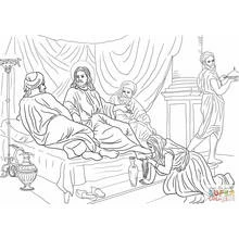 Jesus (Religion and Mythology) coloring page #98995 to print and color