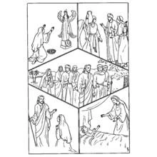Jesus (Religion and Mythology) coloring page #99013 to print and color