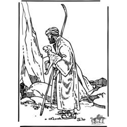Jesus (Religion and Mythology) coloring page #99060 to print and color