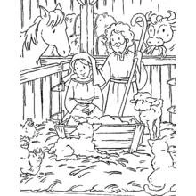 Jesus (Religion and Mythology) coloring page #99075 to print and color