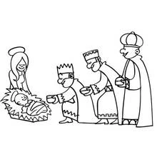 Jesus (Religion and Mythology) coloring page #99081 to print and color