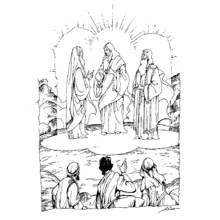 Jesus (Religion and Mythology) coloring page #99082 to print and color