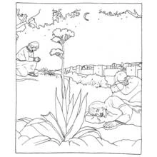 Jesus (Religion and Mythology) coloring page #99107 to print and color