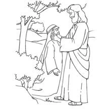 Jesus (Religion and Mythology) coloring page #99117 to print and color