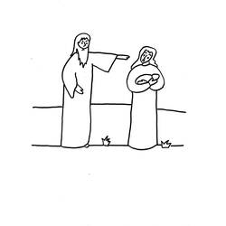 Jesus (Religion and Mythology) coloring page #99129 to print and color