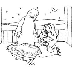 Jesus (Religion and Mythology) coloring page #99138 to print and color