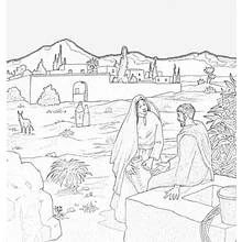 Jesus (Religion and Mythology) coloring page #99150 to print and color
