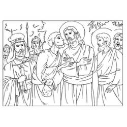 Jesus (Religion and Mythology) coloring page #99187 to print and color