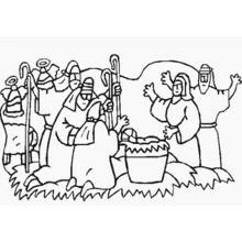 Jesus (Religion and Mythology) coloring page #99189 to print and color