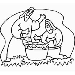 Jesus (Religion and Mythology) coloring page #99197 to print and color