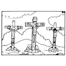 Jesus (Religion and Mythology) coloring page #99198 to print and color