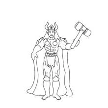 Coloring page: Norse Mythology (Religion and Mythology) #110706 - Free Printable Coloring Pages