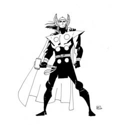 Coloring page: Norse Mythology (Religion and Mythology) #110883 - Free Printable Coloring Pages