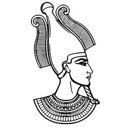 Coloring pages: Osiris - Free Printable Coloring Pages