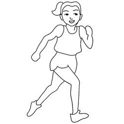 Athletics (Sports) coloring page #193811 to print and color
