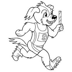 Coloring page: Athletics (Sports) #193815 - Free Printable Coloring Pages